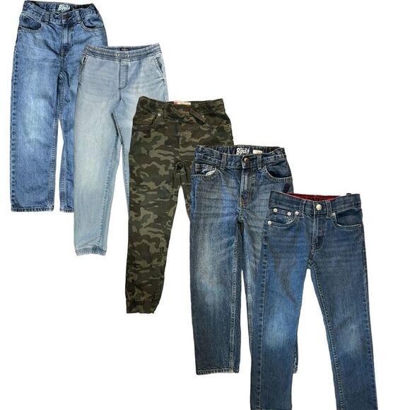 5 Boys Pants Levi's , Osh Kosh B'Gosh, - Picture 1 of 16